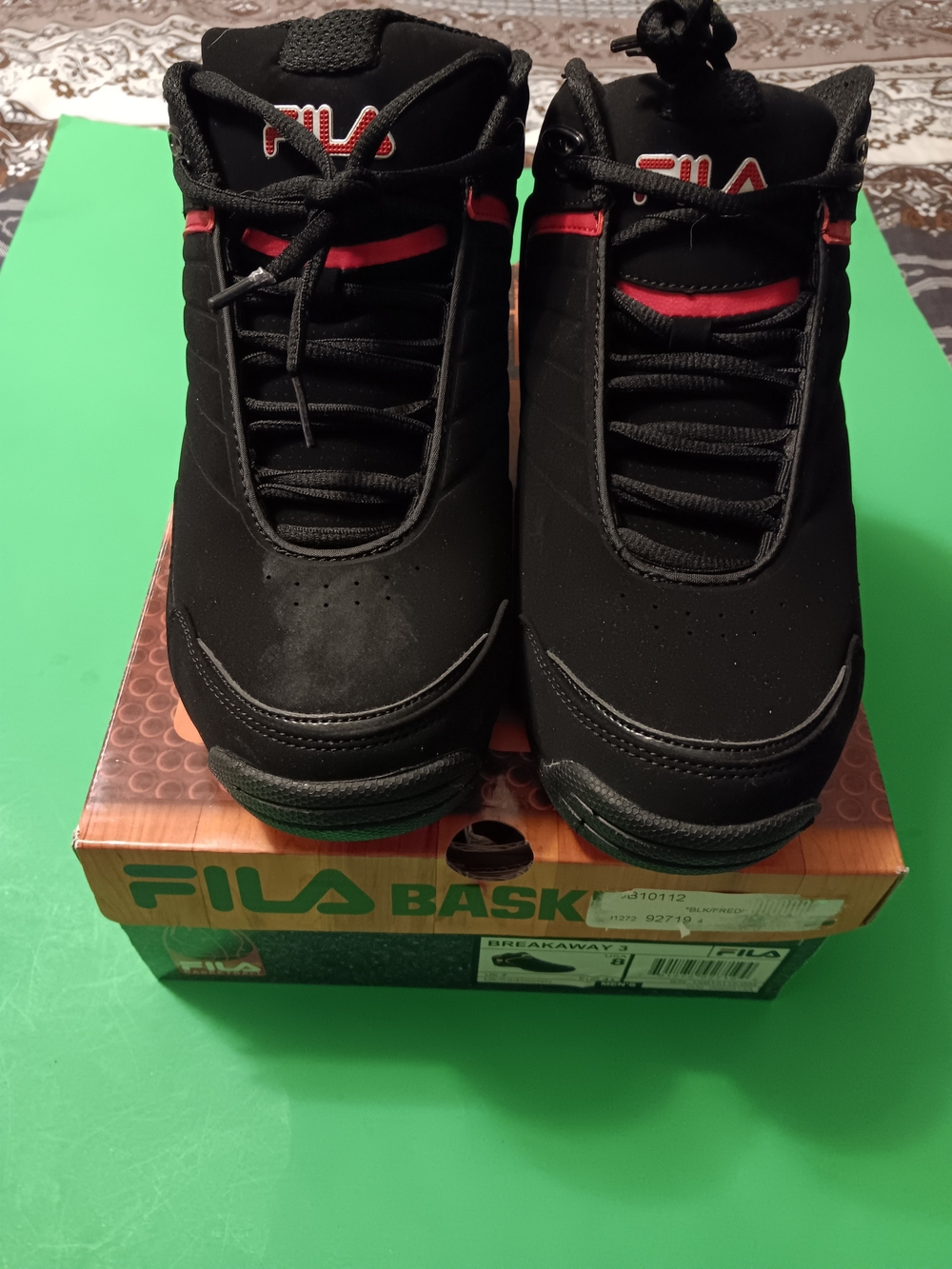 Fila Breakaway 3 Basketball Shoes/Sneakers (1SB10112-004) Brand New Men's Sz 8